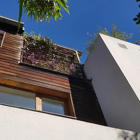 Feriehus Stunning Architect House, With Courtyard Paris